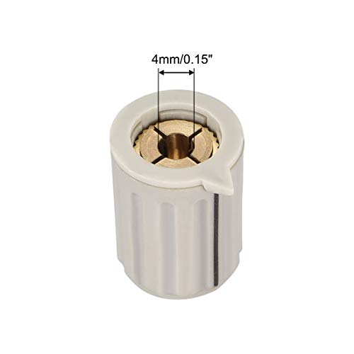 sourcing map Lot de 4 boutons de contrôle de potentiomètre pour guitare électrique Gris 4 mm - Les Beatles, Paul McCartney, John Lennon, RIngo Starr, George Harrison sourcing map Lot de 4 boutons de contrôle de potentiomètre pour guitare électrique Gris 4 mm – Image 4