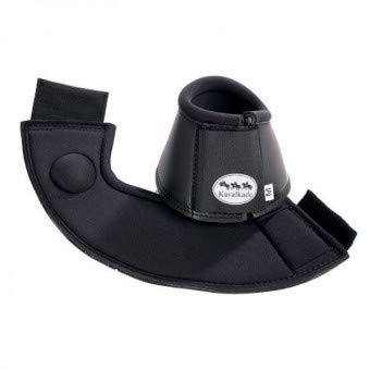 Cloches de protection Kavalkade en néoprène avec revêtement PVC noir taille M