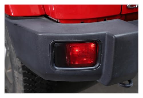 Protector De Luz Trasera Jeep Wrangler JK 2007-2017 ABS Negro 4