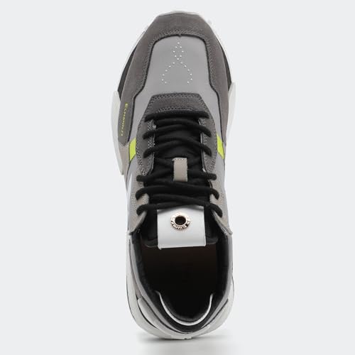 Image of The NSJ012 is a Mix of Modernity and Graphic Design. Made of Leather and Nylon its Vintage Finish Allowed it to be Elegant and Dynamic.