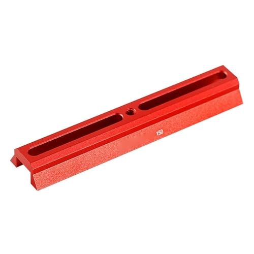 Placa cola de milano roja de aluminio anodizado para telescopio astronómico de 210mm