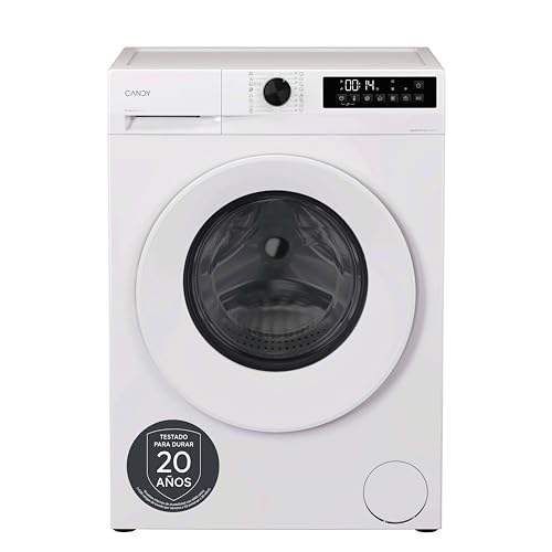Candy Pro Wash&Dry 300 GWD 4968-S, Lavasecadora, 9KG + 6KG, 1400RPM, Pantalla Táctil + Rosca, Motor Inverter Speed Drive, 16 Ciclos, Función Vapor, Inicio Diferido 24H, Bloqueo Infantil, Blanco