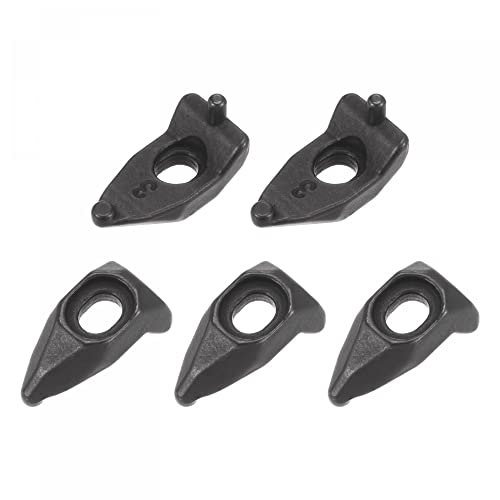 Placas de presión para sujeción DLM3 acero carbono alto, 5 unidades