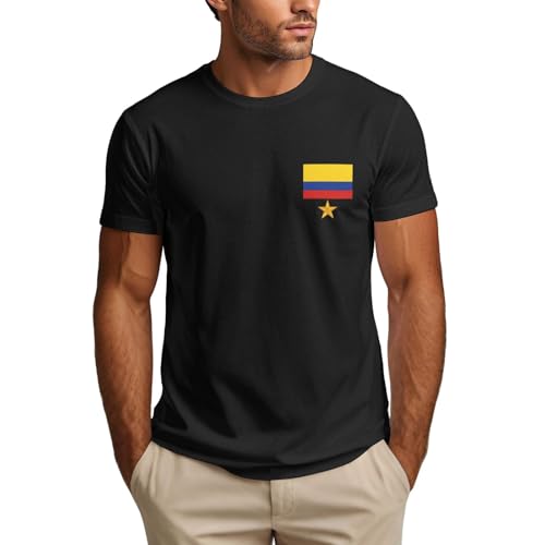 Maillot Colombie 2026 1 étoile - T-Shirts de Supporters de Football colombiens