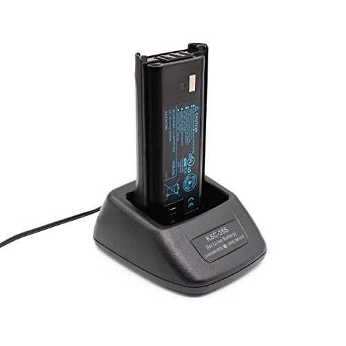 Ksc-35S Rapid Charger & Knb-69L Battery For Kenwood Tk-3400 Tk-2200Lp Tk-2300Vp Tk2400 Tk-3200L Tk-3302Uk Radio #TOP3