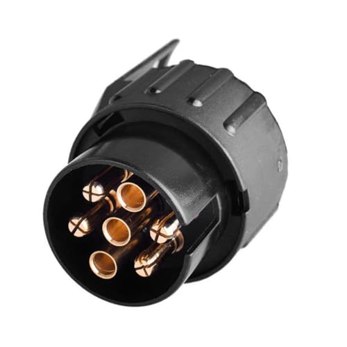 CGEAMDY Anhänger Stecker und Anhänger Steckdose Set, 7 Pin zu 13 Pin Trailer Adapter für Anhängerkupplung, 12V Wasserdicht Anhänger Stecker Steckdose für Wohnwagen Boot CGEAMDY Anhänger Stecker und Anhänger Steckdose Set, 7 Pin zu 13 Pin Trailer Adapter für Anhängerkupplung, 12V Wasserdicht Anhänger Stecker Steckdose für Wohnwagen Boot