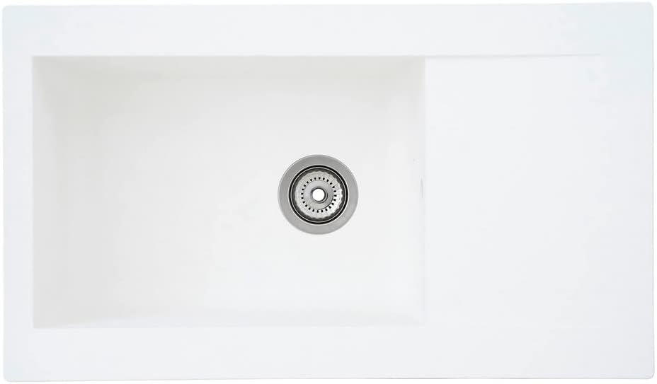 Respekta Sink, 86 x 50 cm, White