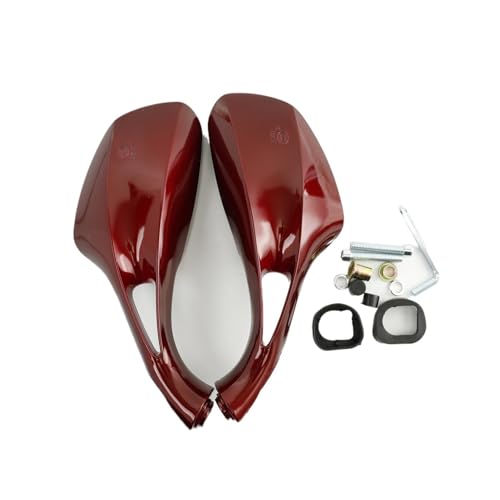 Espejos laterales motocicleta Suzuki AN125 y Haojue HJ125T retrovisores modificación scooter