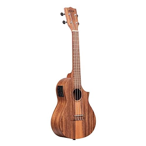 Kala Brand Music Co., 4-String Ukulele, Natural, Concert (KA-TK-C-CE)