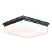 Livex Lighting 65538-92 Transitional Four Light Wall Sconce/Ceiling Mount from Allure Collection Dark Finish, 13.00 inches, English Bronze