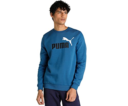 Image of Puma Men Cotton, Crew Neck Sweatshirt