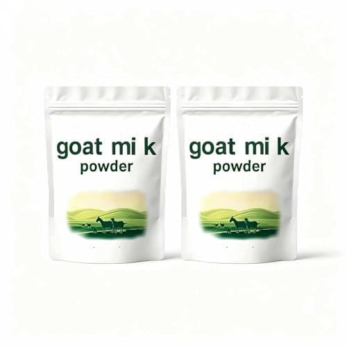 Leche de cabra en polvo, pura, 200 g, 2 unidades