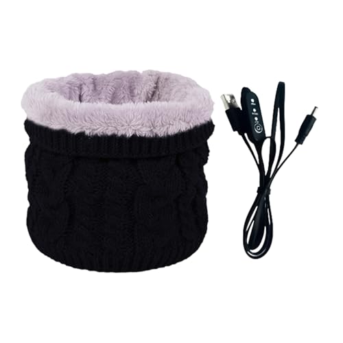 Bufanda térmica cuello hombre con recarga USB y protección facial