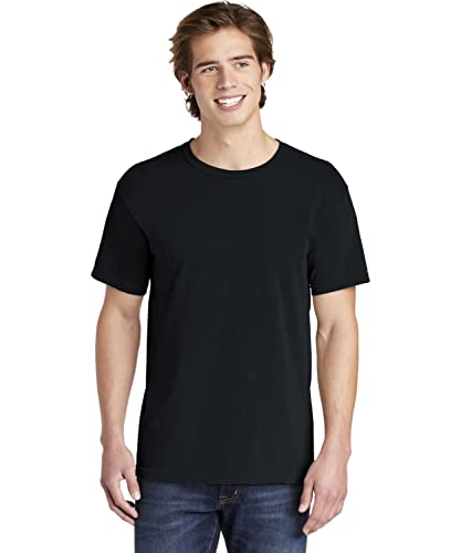Image of Unisex Round Neck Plain T-Shirt | Combed Bio-Washed Ring Spun Cotton for Men & Women, Short Sleeves