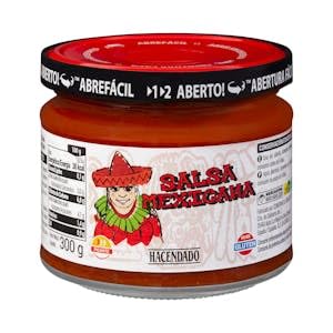 Salsa Mexicana Hacendado Tarro 300 g Pack 2