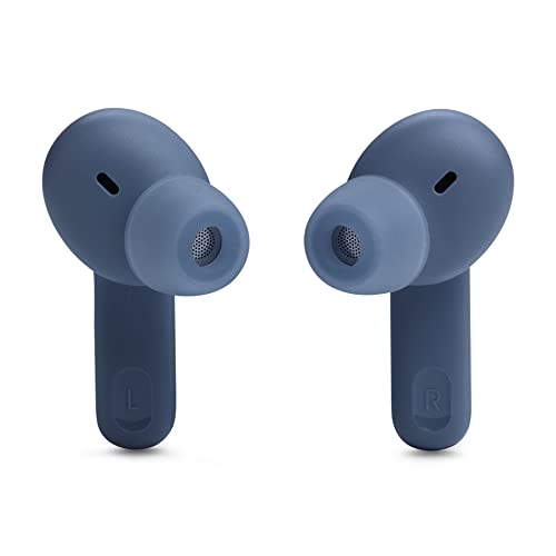 Fotografía secundaria - JBL Auriculares Tune Beam In-Ear, inalámbricos, resistentes al agua, cancelación de ruido y tecnología de 4 micrófonos, con batería de hasta 48 horas de duración, en azul