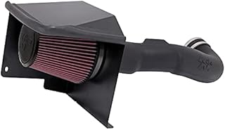 K&N Cold Air Intake Kit: Increase Acceleration & Towing Power, Guaranteed to Increase Horsepower up to 10HP: Compatible with 6.2L, V8, 2009-2014 Chevy/GMC/Cadillac (Silverado, Suburban, Tahoe),57-3070