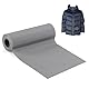 Selbstklebender Textilkleber für Stoffe, 10cm*2m Nylon Reparaturflicken, Wasserdicht Flicken Patches, Reparaturset für Daunenjacken, Nylon Reparaturset für Zelt Raincoats Kleidung (Grau)