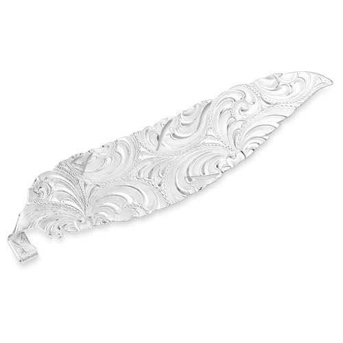 Image of Montana Silversmiths Hand Painted Western Lifestyle Cowboy Hat Band Feather