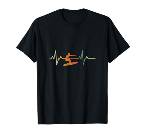 Il divertente costume da surf con il surfista dal cuore retrò è l'idea regalo perfetta per ogni amante del surf, il cui cuore batte per il surf e che ama cavalcare le onde.