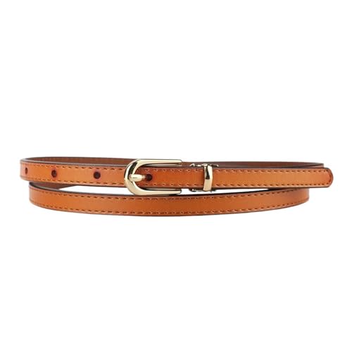 Women's business leather belt, thin belt, suit skirt