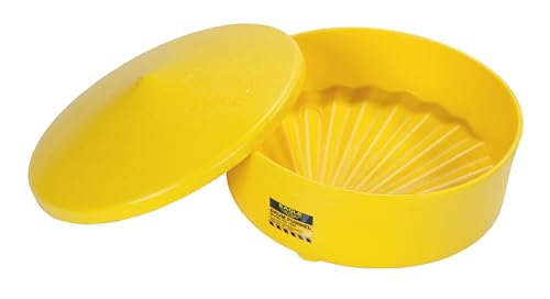 Image of Eagle Drum Funnel /Cover Bundle for 30, 55 Gallon Drum, Yellow