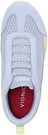 Vionic Women's Agile Venya Casual Sneakers-Supportive Velcro Sneakers That Include Three-Zone Comfort with Orthotic Insole Arch Support, Medium Fit, Sizes 5-12 Blue Haze 10 Wide US | Image 2