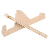 Configuración fácil y segura: el soporte para patinetas permite una instalación sencilla, protegiendo sus paredes mientras crea un piso de exhibición de patinetas atractivo y funcional, estante organizador de patinetas, estante para patinetas de madera