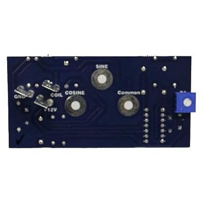 1975-1977 Corvette Tachometer Circuit Board Rebuild Kit - Upgraded Replacement PCB for C3 Stingray - Pre-Calibrated Electronic Tach Repair Module - Compatible with 1975, 1976, 1977 Chevy Corvette