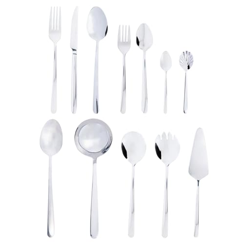 WOLFF Faqueiro de Aço Inox Viena 54 Peças Com Caixa Litografada -...