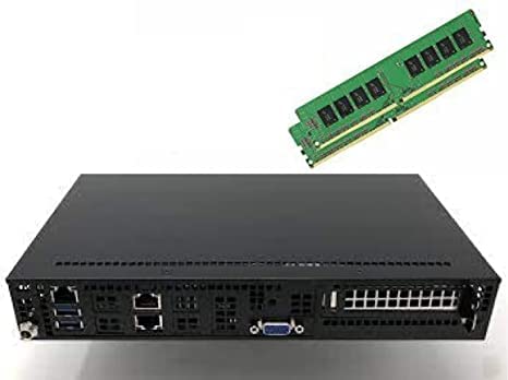 Supermicro SYS-E300-9D-12CN2F w/Intel Xeon D-2166NT, 12-Core, 2 x 10GBase-T 10Gb/s LAN, IPMI Barebone System Customized (64GB RAM)