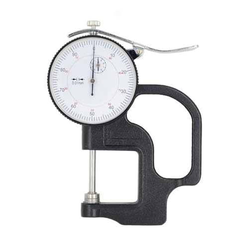 Calibrador de espesores métrico, medición de 0,01 mm, con puntero miniatura 1