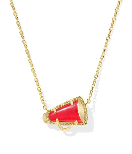 Kendra Scott, Womens, Cheer Short Pendant Necklace, Red Illusion, One Size