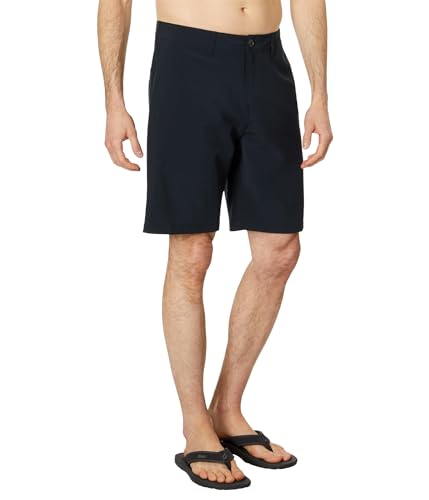 Quiksilver Men's Union Amphibian 20 Inch Water Friendly Hybrid Short, Black, 32