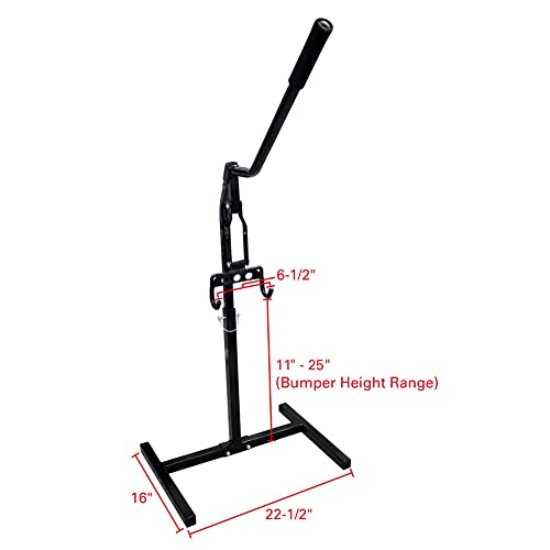 Extreme Max 5001.5037 Pro Series Snowmobile Lever Lift Stand - 33" Max Height Fits Most Snowmobiles #TOP1
