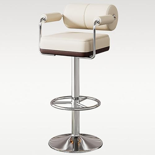 ニトリ バーカウンターチェア 高さ調整 ガス式 3脚 ホワイト