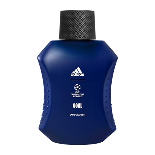 adidas UEFA GOAL Edition Eau de Parfum 100ml – Fraîcheur Longue Tenue – Sauge & Bois de Cèdre, Vegan