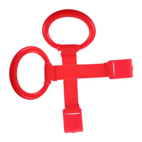 TOYANDONA 2個赤ちゃんの歩行補助ツール ベビーベッド用吊り下げプルリング 幼児用スタンドリングハンドル 設計で自宅や外出先でも使用可能