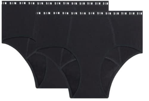 Boxer menstruel Dim coton bio flux abondant haute protection x2