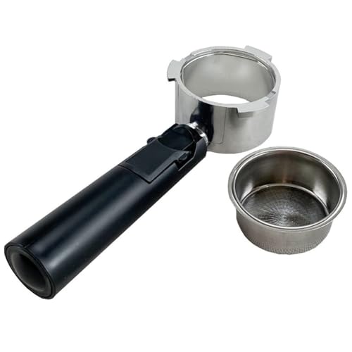 Filtro Portafilter Fondo da 51 mm per Macchina per Caffè Espresso Homix. Cestino per Accessori per Espresso.