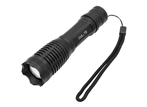 Linterna Led Potente-Siuyiu Recargable Super Brillante Linternas,Luz De Linterna PequeñA De Alta Potencia De 2000 LúMenes,Cree Xml T6 Foco Ajustable Con Zoom, Luz De Flash,Mini Luz De Emergencia PortáTil Linterna PequeñA Para Acampar