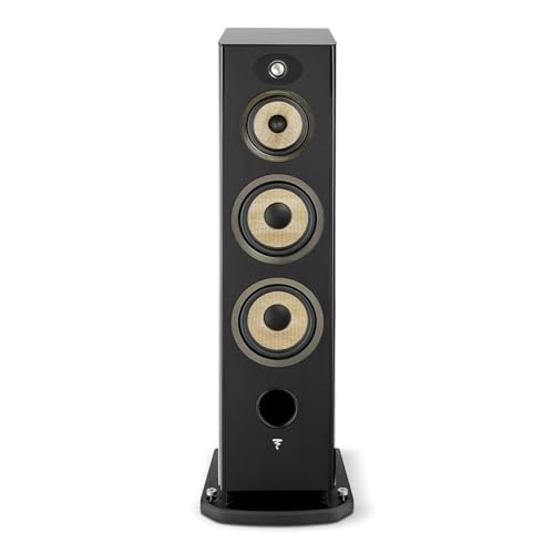Image of Focal Aria Evo X No. 4 Floorstanding Loudspeaker - Pair (High Gloss Black)