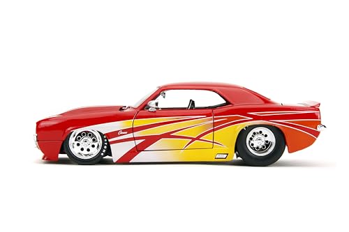 Jada Big Time Muscle Camaro 1:24 1969 rojo miniatura 3