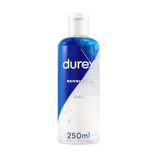 Durex - Gel Lubrifiant Sexuel Sensitive - Lubrifiant intime à base d'eau - 250 ml