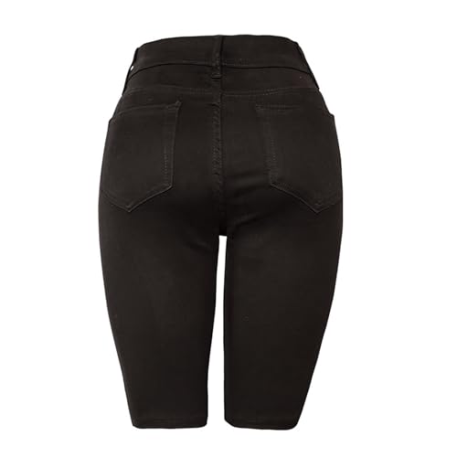 Short jean femme extensible pour éliminer l'inconfort du denim