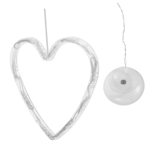POPETPOP Luces LED Decorativas Forma con Ventosas para Iluminación Romántica para San Valentín y Celebraciones Especiales