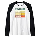 Detto sarcastico in colori retrò e vintage con testo invecchiato, divertente idea regalo personalizzata per tutti con umorismo, sarcasmo e nome Ellise.