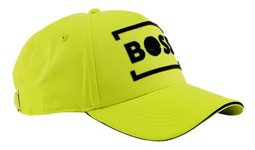 Casquette Hugo Boss Pyer-Tennis-of-Court réglable contre le soleil en vert pastel