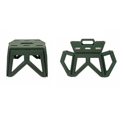 Tabouret pliable portable à forte capacité de charge pour extérieur