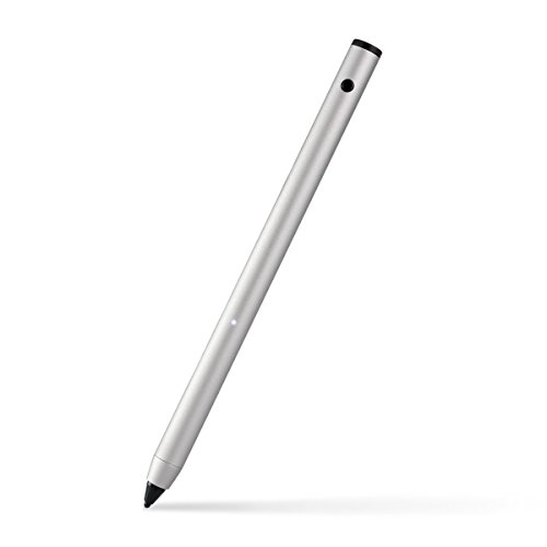 BOBWOWS R-1 Adjustable Active Stylus Pen with 1.9mm Fine Tip for Precise Writing/Drawing On Most iOS/Android/Windows Touchscreen Smart Phones, Tablets & Notebooks, Grey